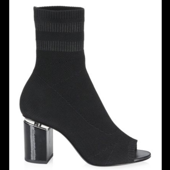 Alexander Wang Open Toe Cat Sock Boots - Picture 3 of 9